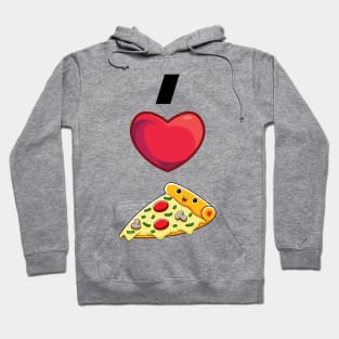 i LOVE PIZZA Hoodie